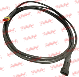 105246 Kempf Leitung GR 2-pol 3000mm, Stecker/Buchse Stecker/Buchl